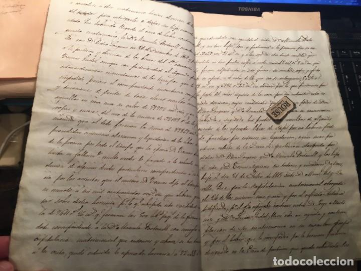 Manuscritos antiguos: ZARAGOZA - ANTIGUO DOCUMENTO MANUSCRITO 1829 - 10 PAG. - Foto 2