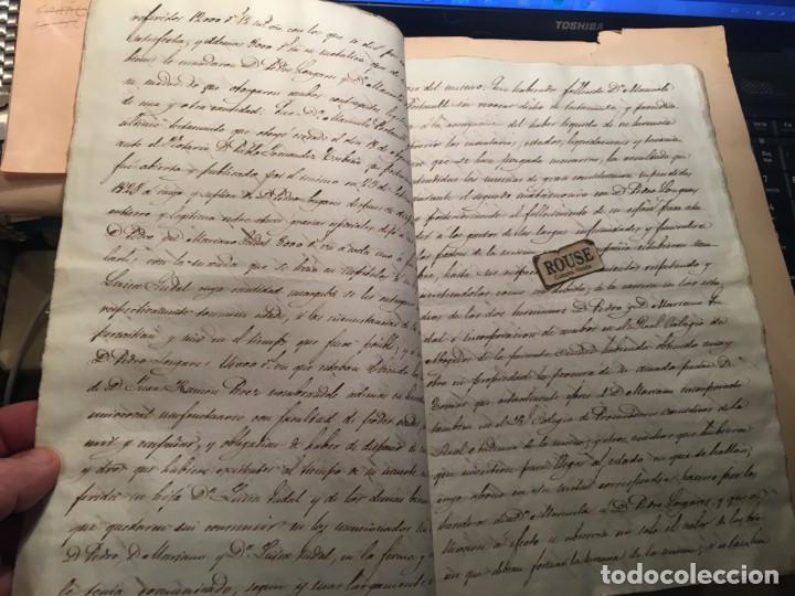 Manuscritos antiguos: ZARAGOZA - ANTIGUO DOCUMENTO MANUSCRITO 1829 - 10 PAG. - Foto 3