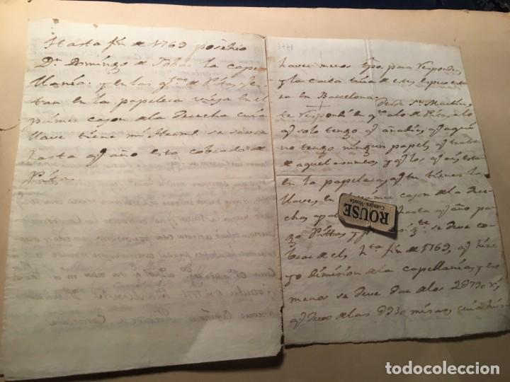 Manuscritos antiguos: TORRELAGUNA / CONDE DE CANCELADA - DOCUMENTO ANTIGUO MANUSCRITO 1771 - Foto 4