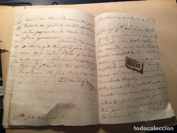 Manuscritos antiguos: TORRELAGUNA / CONDE DE CANCELADA - DOCUMENTO ANTIGUO MANUSCRITO 1771 - Foto 5