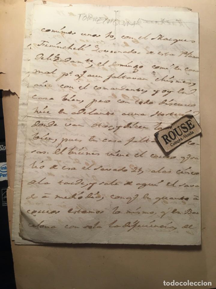 Manuscritos antiguos: TORRELAGUNA / CONDE DE CANCELADA - DOCUMENTO ANTIGUO MANUSCRITO 1771 - Foto 6