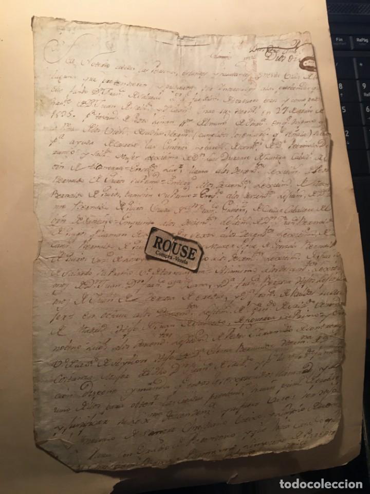 Manuscritos antiguos: TORRELAGUNA / CONDE DE CANCELADA - DOCUMENTO ANTIGUO MANUSCRITO 1773 - Foto 1