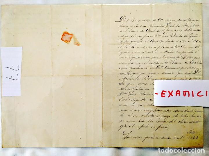 Manuscritos antiguos: 1864 - URRESTILLA / AZPEITIA - CASA GOROSTIOLA - Foto 1