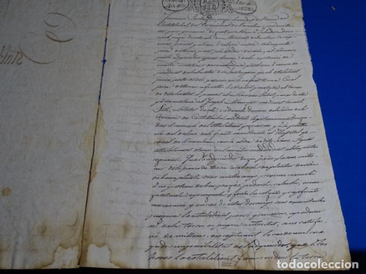 Manuscritos antiguos: MANUSCRITO DEL A&Ntilde;O 1828.MARTORELL, CASTELBISBAL. - Foto 2