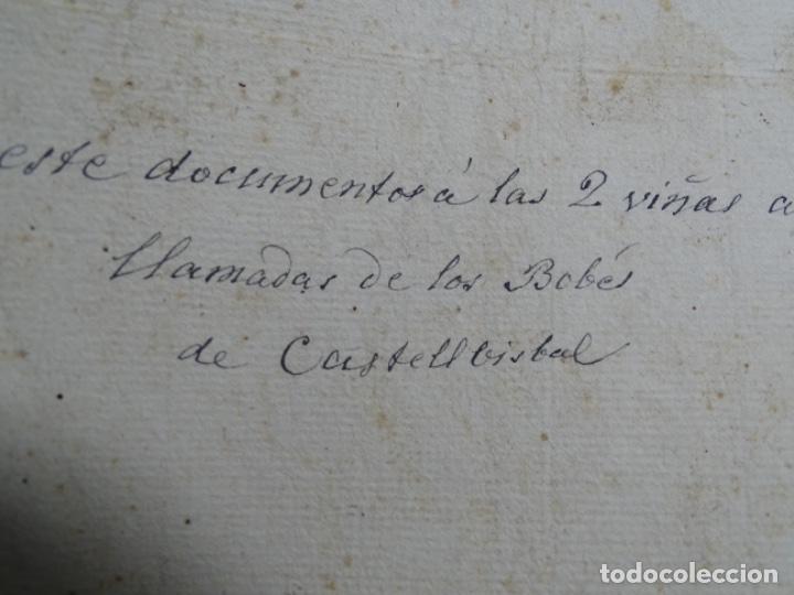 Manuscritos antiguos: MANUSCRITO DEL A&Ntilde;O 1824.MARTORELL, CASTELBISBAL. - Foto 2