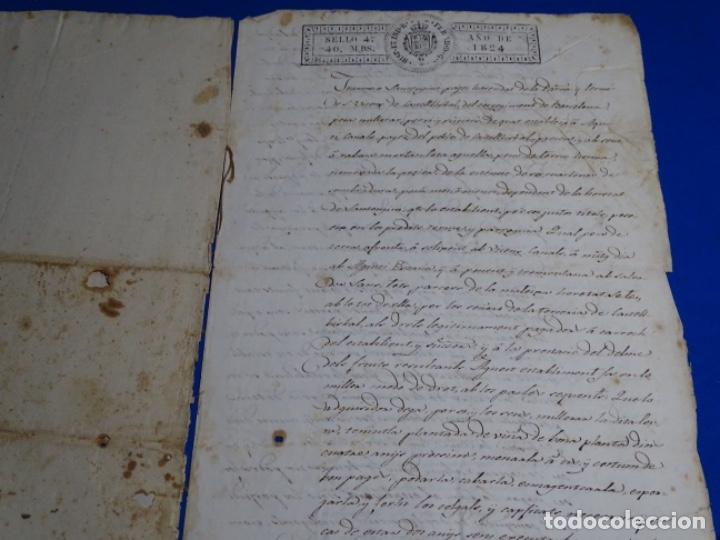 Manuscritos antiguos: MANUSCRITO DEL A&Ntilde;O 1824.MARTORELL, CASTELBISBAL. - Foto 5