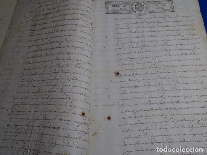 Manuscritos antiguos: MANUSCRITO DEL A&Ntilde;O 1824.MARTORELL, CASTELBISBAL. - Foto 7