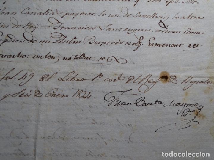 Manuscritos antiguos: MANUSCRITO DEL A&Ntilde;O 1824.MARTORELL, CASTELBISBAL. - Foto 9