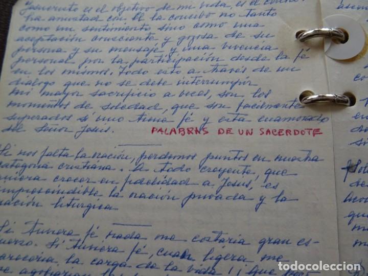 Manuscritos antiguos: Libreta Manuscrita de reflexiones religiosas cristianas - Foto 8
