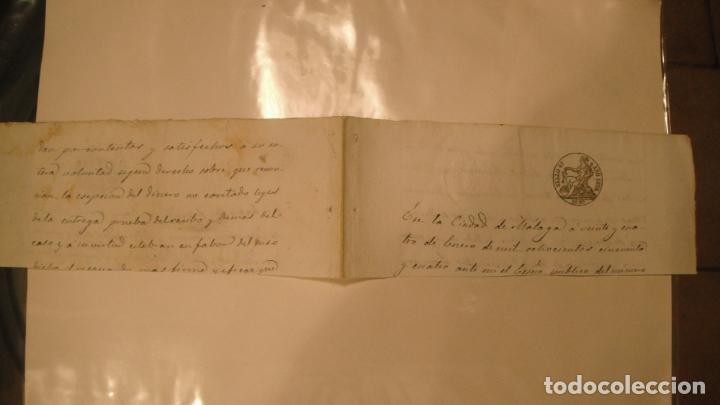 Alte Manuskripte: CABECERA PAPEL TIMBRADO SELLO 4&ordm; 40 MARAVEDIS, A&Ntilde;O DE 1855 CON SELLOS EN SECO