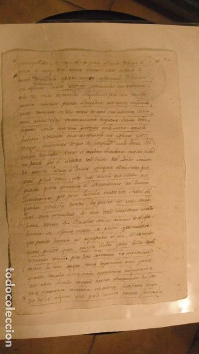 Manuscritos antiguos: DOCUMENTO PAPEL TIMBRADO SELLO 4&ordm;, 20 MARAVEDIS ,A&Ntilde;O DE 1792 - Foto 2