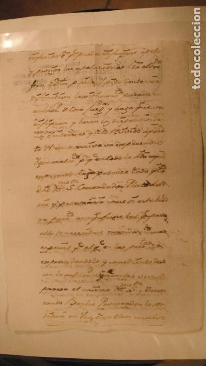 Manuscritos antiguos: DOCUMENTO PAPEL TIMBRADO SELLO 4&ordm;, 20 MARAVEDIS ,A&Ntilde;O DE 1791 - Foto 2