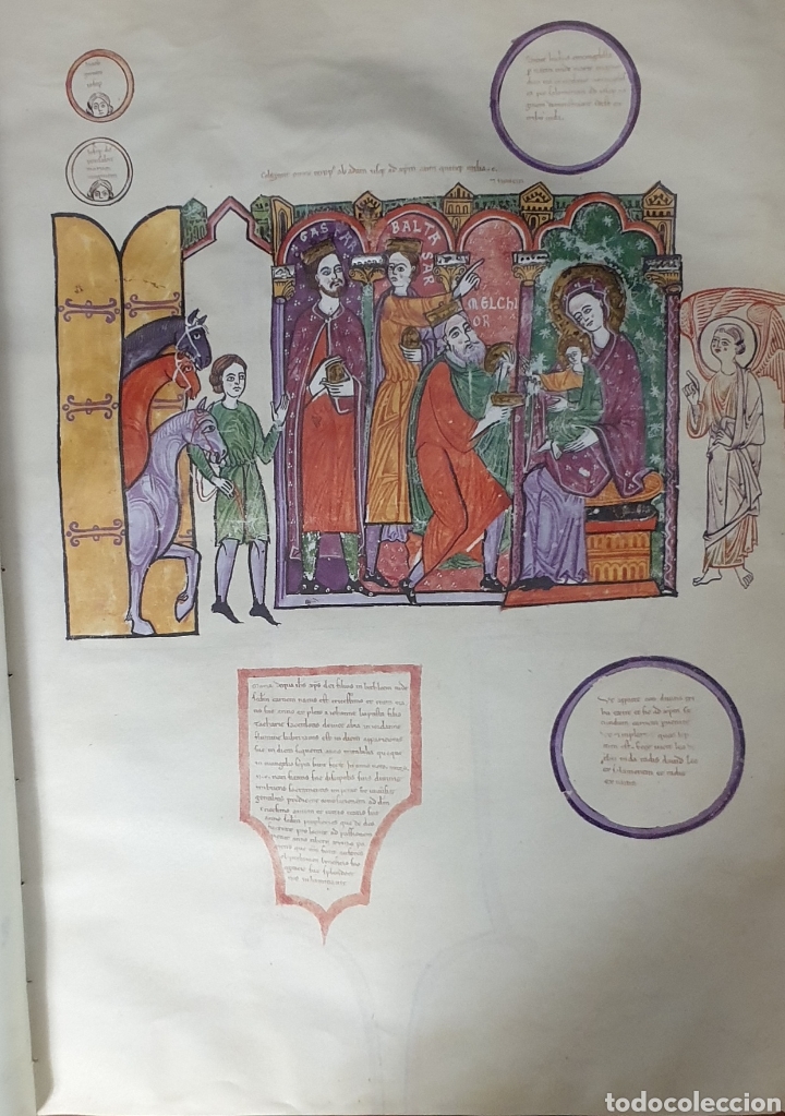 Manuscritos antiguos: Fasc&iacute;mil de Santa Maria de las huelgas una joya de scriptorium - Foto 22