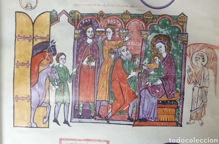 Manuscritos antiguos: Fasc&iacute;mil de Santa Maria de las huelgas una joya de scriptorium - Foto 23