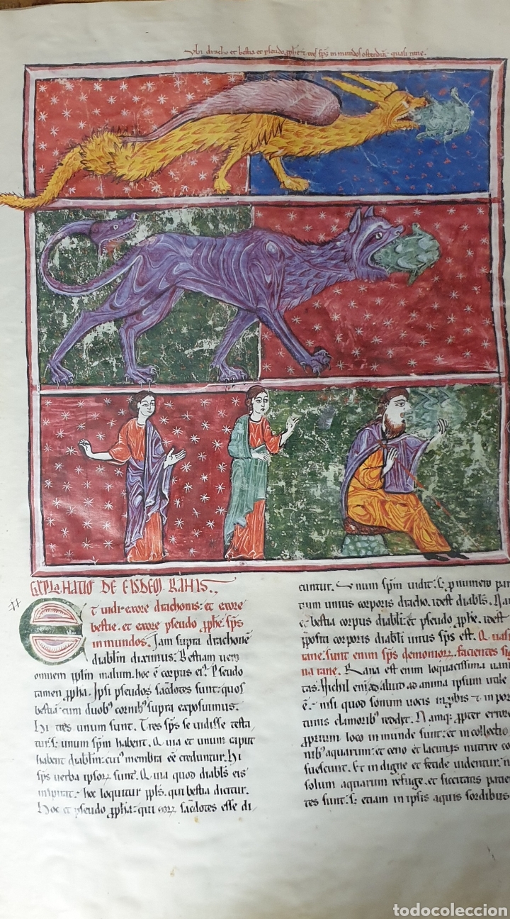 Manuscritos antiguos: Fasc&iacute;mil de Santa Maria de las huelgas una joya de scriptorium - Foto 49