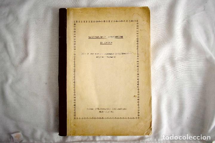 Manuscritos antiguos: 1955 - LA SITUATION DU PROTESTANTISME EN ESPAGNE - CAMPAGNE DE DIFFAMATION CONTRE LESPAGNE - Foto 1
