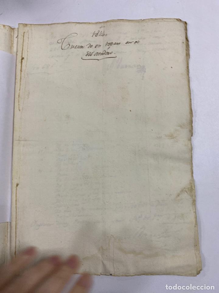 Manuscritos antiguos: JEREZ DE LA FRONTERA, 1814. CUENTAS DE GASTOS AYUNTAMIENTO REPARACION MATADERO. VER/LEER - Foto 3 - 245391245