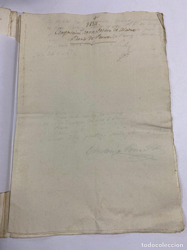 Manuscritos antiguos: JEREZ DE LA FRONTERA, 1814. CUENTAS DE GASTOS AYUNTAMIENTO REPARACION MATADERO. VER/LEER - Foto 8 - 245391245