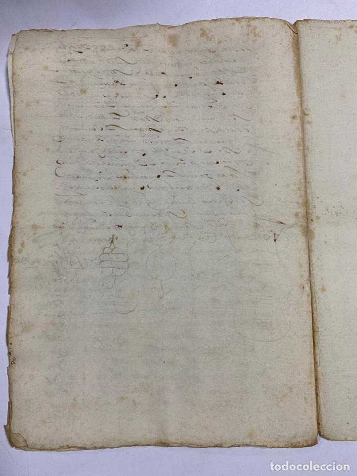 Manuscritos antiguos: CADIZ, 1642. ESCRITURA DE IMPOSICIÓN Y REDENCIONES. 1 SELLO. VER/LEER - Foto 6 - 245392110