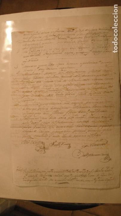 Manuscritos antiguos: DOCUMENTO PAPEL TIMBRADO SELLO 4&ordm; 20 MARAVEDIS A&Ntilde;O DE 1778 - Foto 2