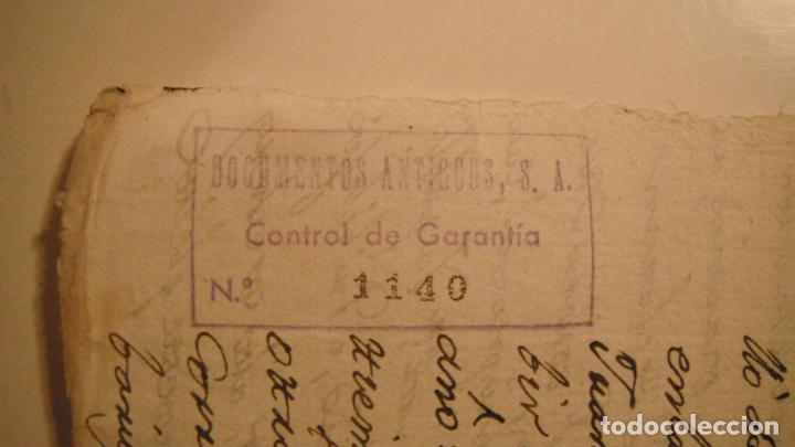 Manuscritos antiguos: DOCUMENTO PAPEL TIMBRADO SELLO 4&ordm; 20 MARAVEDIS A&Ntilde;O DE 1771 - Foto 3