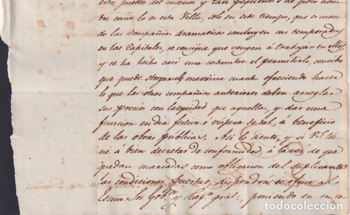 Manuscritos antiguos: BE763 CUBA SPAIN 1843 SIGNED CAPTAIN GENERAL O&acute;DONNELL JOSE ROBRE&Ntilde;O TEATHER. - Foto 3