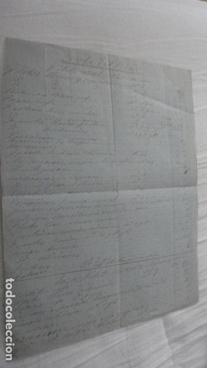 Ancient Manuscripts: ANTIGUA CARTA PEDIDOS.CERAMICA PICKMAN CIA.SEVILLA-FERMIN BLANCO.GIJON 1870