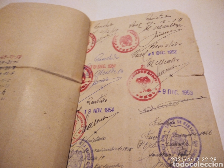 Manuscritos antiguos: Ej&eacute;rcito Espa&ntilde;ol reemplazo 1944,Puzol - Foto 4