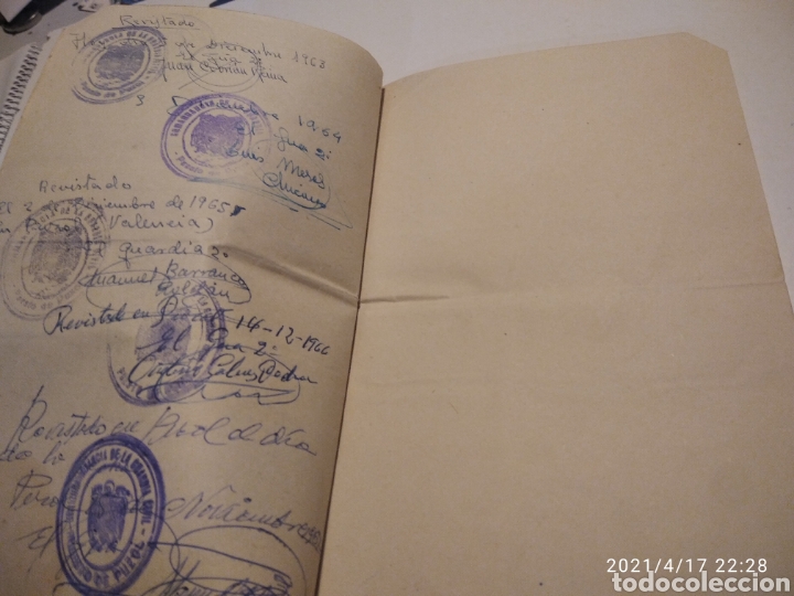 Manuscritos antiguos: Ej&eacute;rcito Espa&ntilde;ol reemplazo 1944,Puzol - Foto 6