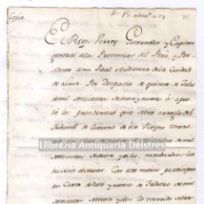 Manuscritos antiguos: [MANUSCRITO. TRIBUNAL DE CUENTAS DEL REYNO. 1773] EL REY.