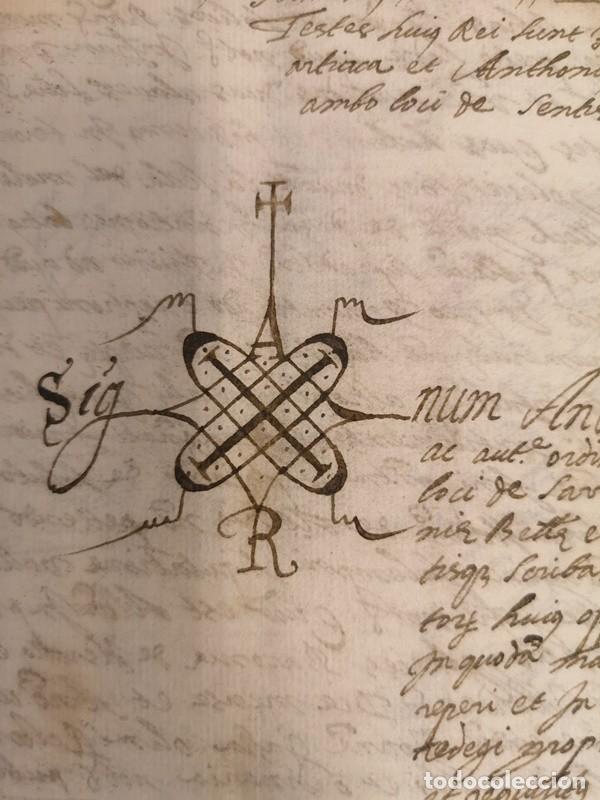 Manuscritos antiguos: Documento Roca de Bellera. A&ntilde;os 1571. A&ntilde;o 1578 - Foto 4