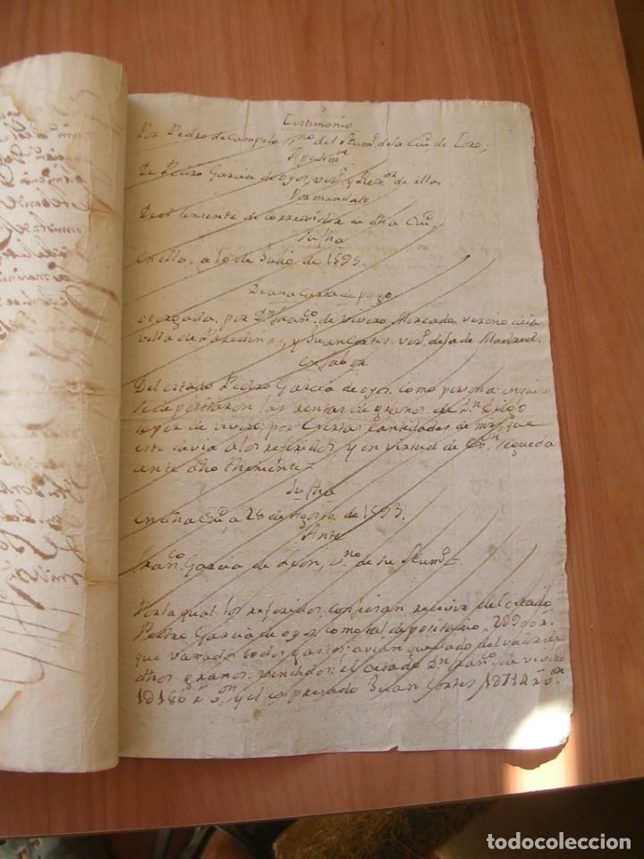 Manuscritos antiguos: EL TORO ZAMORA, DOCUMENTO MANUSCRITO, 1633 - Foto 3