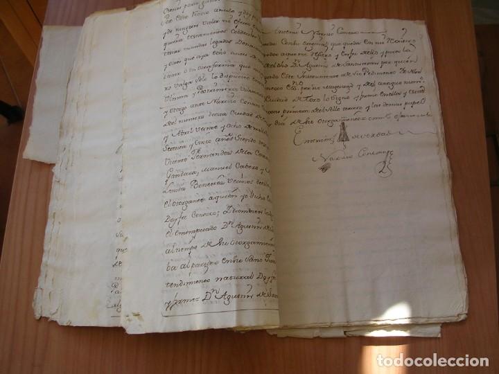 Manuscritos antiguos: EL TORO ZAMORA, PAPEL TIMBRADO, TESTAMENTO, 1775 - Foto 9