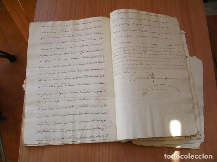 Manuscritos antiguos: EL TORO ZAMORA, PAPEL TIMBRADO, TESTAMENTO, 1775 - Foto 5