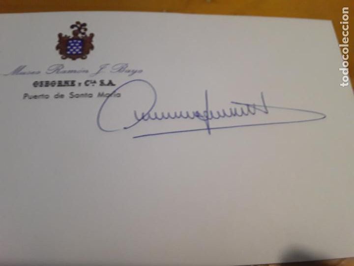 Manuscritos antigos: SIGNED, AUTOGRAPH, FIRMA,ANTONIO COUTO DOS SANTOS,MINISTRO ADJUNTO Y DE LA JUVENTUD DE PORTUGAL..