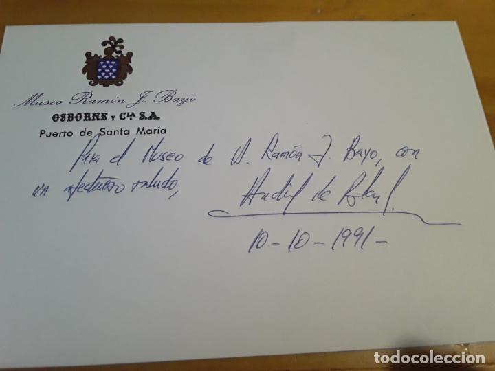 Manuscritos antigos: SIGNED, AUTOGRAPH, FIRMA,ANDRES DE BLAS GUERRERO,CATEDRATICO,UNIV.DE EDUCACION A DISTANCIA,MADRID..