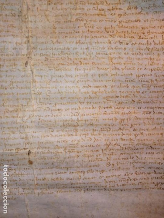 Manuscritos antiguos: PERGAMINO - CARDEDEU , 1501. - Foto 3