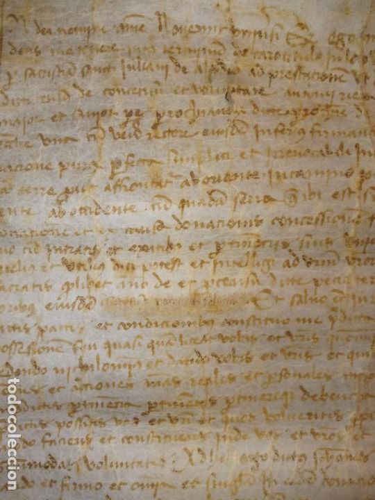 Manuscritos antiguos: PERGAMINO - CARDEDEU , 1501. - Foto 4