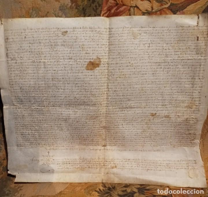 Manuscritos antiguos: ALELLA-PERGAMINO, 1430. - Foto 7