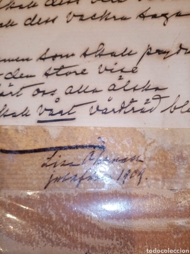 Manuscritos antiguos: Antiguo Manuscrito 1909 - Foto 1