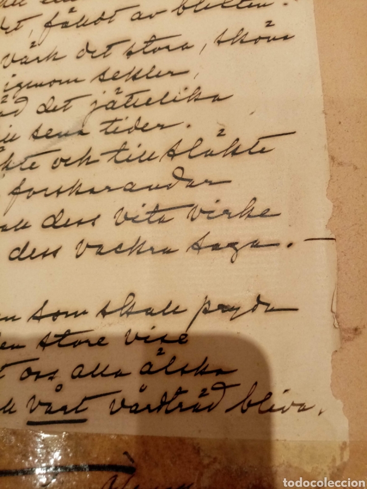 Manuscritos antiguos: Antiguo Manuscrito 1909 - Foto 6