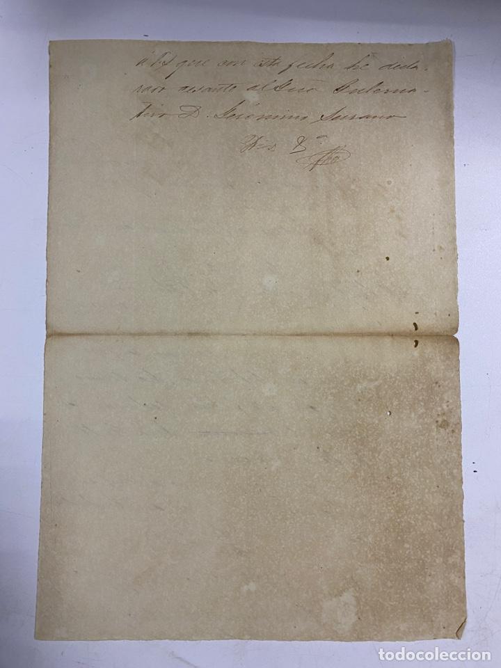 Manuscritos antiguos: CUBA, 1890. CESE DE UN POLIC&Iacute;A. VER - Foto 2