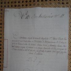 Manuscritos antiguos: CORUÑA, SAN JUAN DE LUBRE, ARRENDAMIENTO 106 CASTAÑOS, 3 PAGS. Lote 286226073