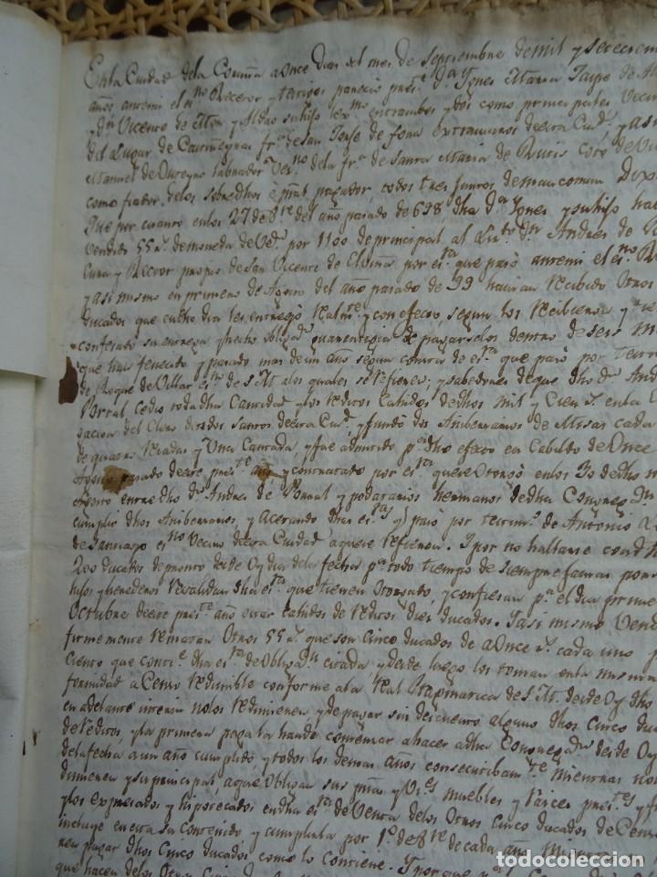 Manuscritos antiguos: Coru&ntilde;a, Sigras, venta sembraduras, 1836, 40 pags - Foto 5