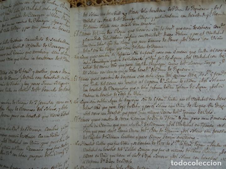 Manuscritos antiguos: Coru&ntilde;a, Sigras, venta sembraduras, 1836, 40 pags - Foto 6