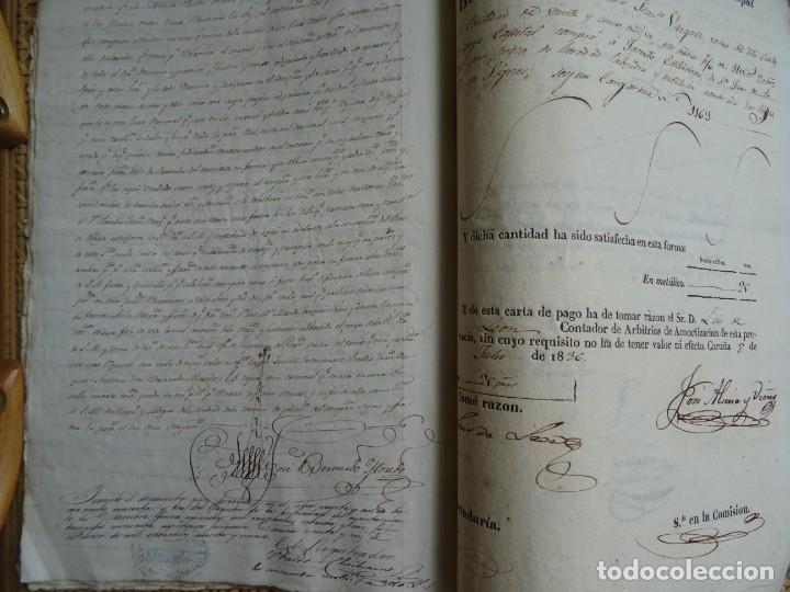 Manuscritos antiguos: Coru&ntilde;a, Sigras, venta sembraduras, 1836, 40 pags - Foto 8