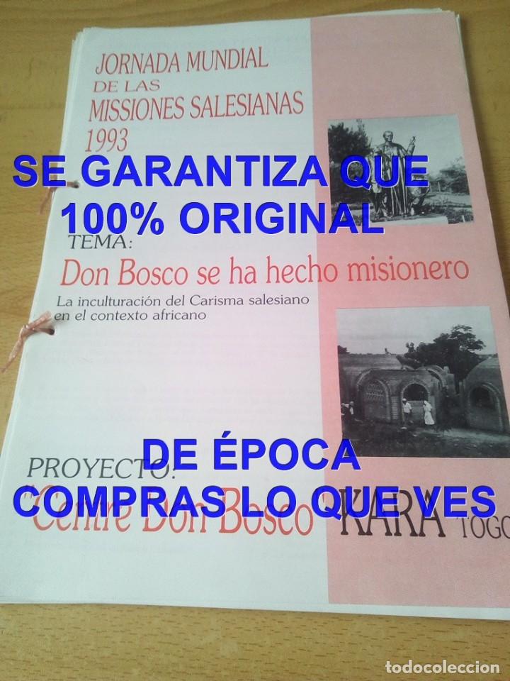 Manoscritti antichi: CENTRE DON BOSCO KARA TOGO SALESIANOS JUSTO GONZALEZ MARTIN U49