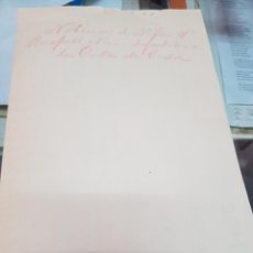 Manuscritos antiguos: NOTAS BIOGRAFICAS DATOS DIPUTADO CORTES DE CADIZ ROCAFULL Y VERA LORCA MURCIA 1788 1810. Lote 287986823