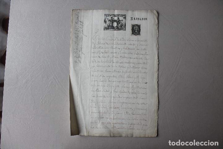 Manuscritos antiguos: SELLO 11&ordm;, 1877, ENTREGA DE EFECTOS - Foto 1
