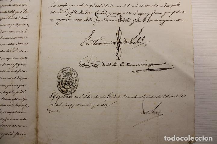 Manuscritos antiguos: SELLO 2&ordm;, 1849 - Foto 3